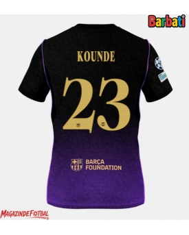 Barcelona Jules Kounde #23 Tricou Fotbal Replică 2026-27 Barbati Deplasare